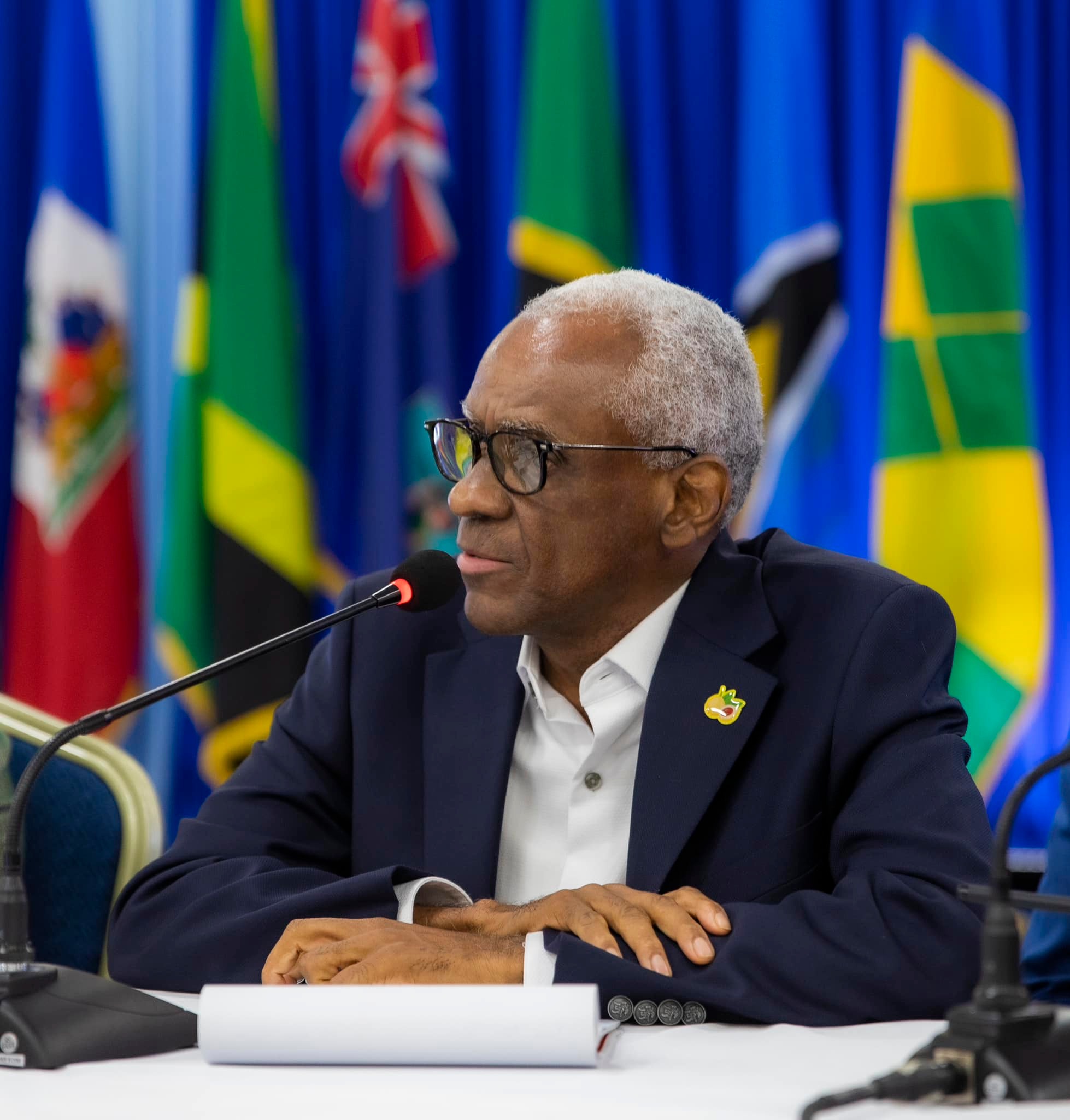 Edgard Leblanc Fils annonce une amélioration des conditions sécuritaire en Haïti, lors de la 47e réunion de la CARICOM